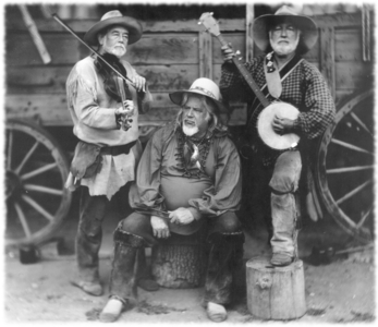 Heritage - Larry Friar Edwards, Chuck Capt. Strummer Preble and Mike Hat Man Robinson